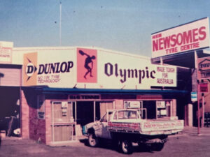 Original Newsome's Tyre Centre Rockhampton 1979